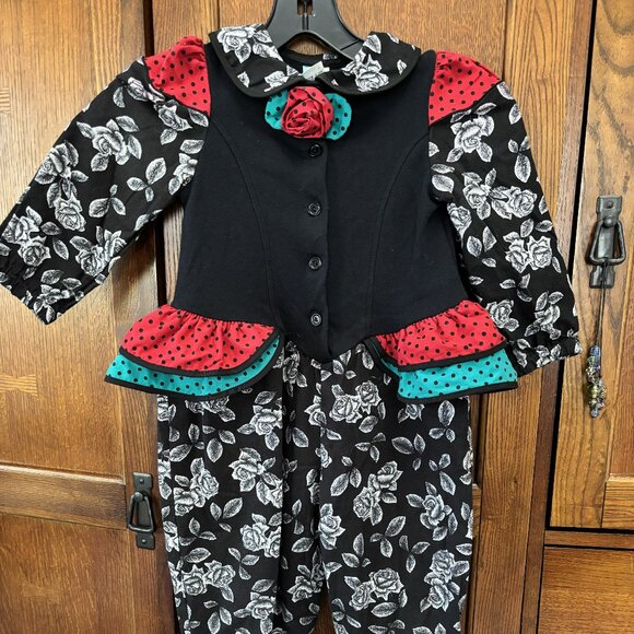 New, Toddler Girl Size 3 One Piece Outfit. - Picture 1 of 3